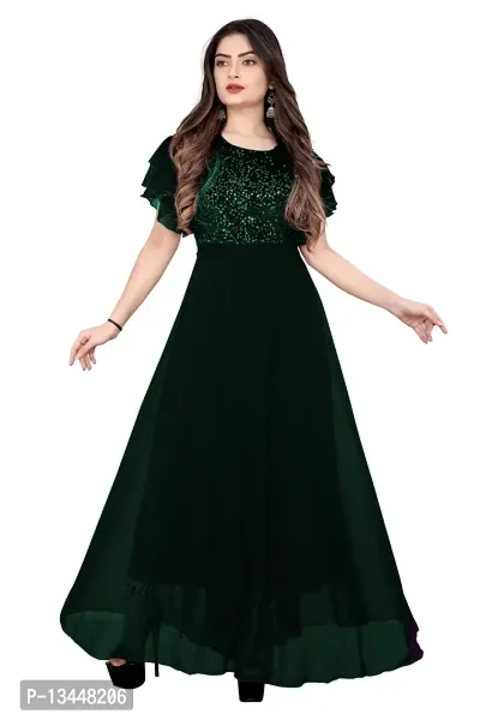 Women's anarkali gown  uploaded by Clothes, jwellery collection  on 10/7/2023