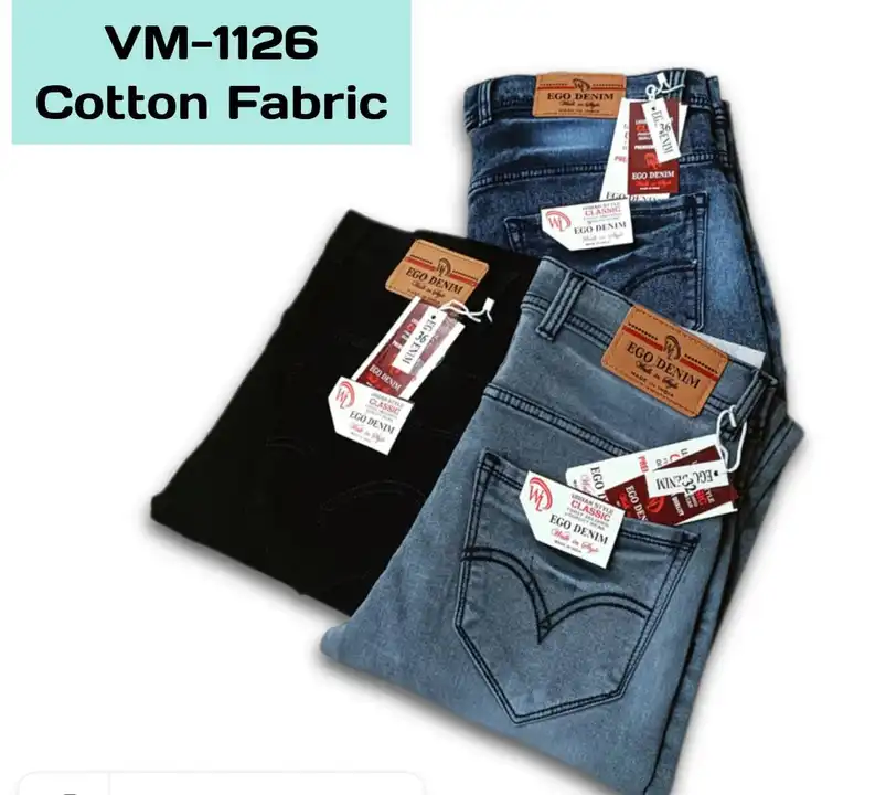 Men's knitting cotton jeans  uploaded by business on 10/7/2023