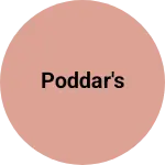 Business logo of Poddar's