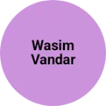 Business logo of Wasim vandar