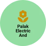 Business logo of Palak Electric and hardware