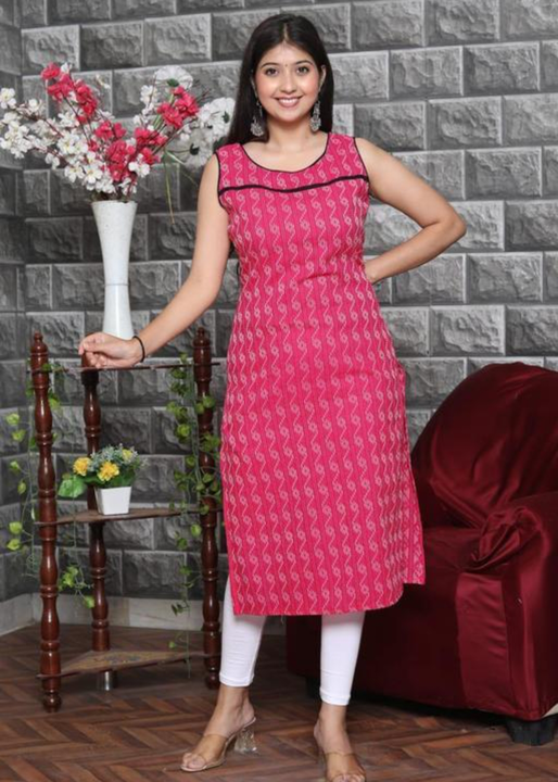 Kurti cotton  uploaded by D.p.creations on 10/7/2023