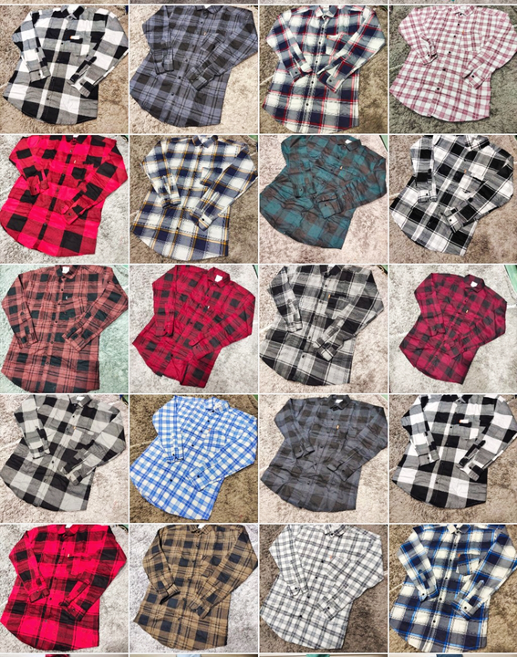 Post image Hey! Checkout my new product called
COTTON TWILL CHECKS
SINGLE POCKET
RUNNING COLOUR 
SIZE.M-L-XL .