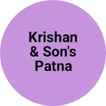 Business logo of Krishan & Son's Patna Garments