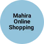 Business logo of Mahira online shopping