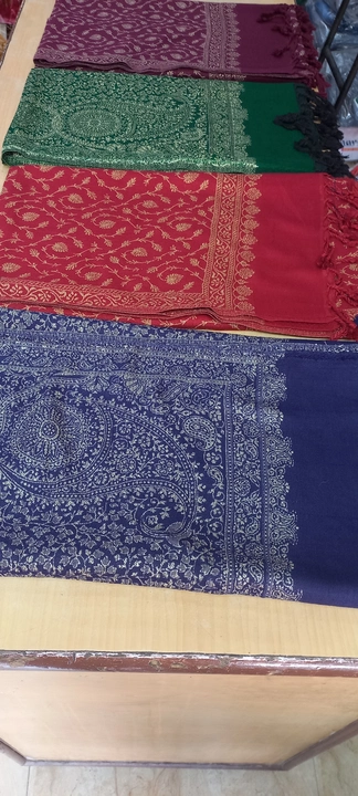 Zari shawl uploaded by Rajesh shawls store  9876119485 on 10/8/2023