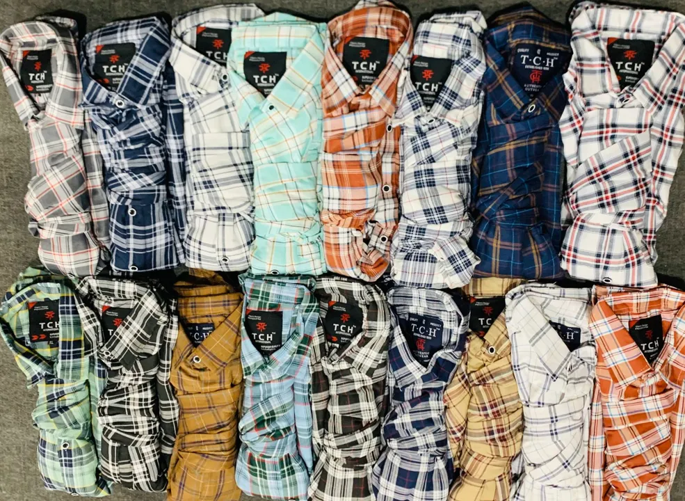 Twill Cotton Check Shirt / Cod Available / Starting Price  uploaded by business on 10/8/2023
