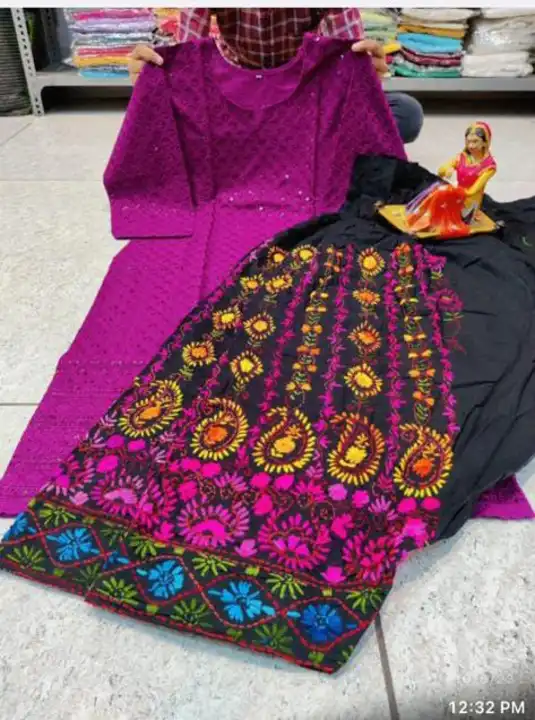 Salwar suit uploaded by Sd Arts on 10/8/2023