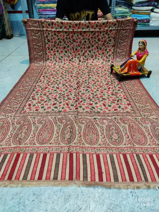 Pashmina shawl uploaded by business on 10/8/2023