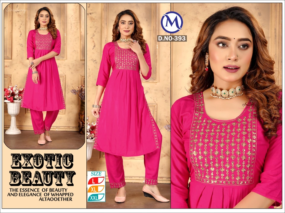 Nyra Cut Kurti with Pant uploaded by RJ Creation on 10/8/2023