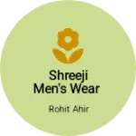 Business logo of Shreeji men's wear