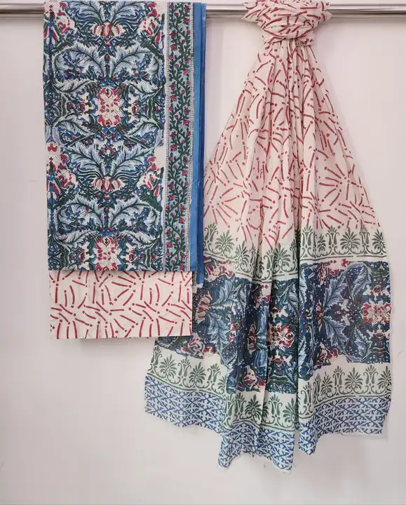 Cotton suit  uploaded by Bagru crafts on 10/8/2023