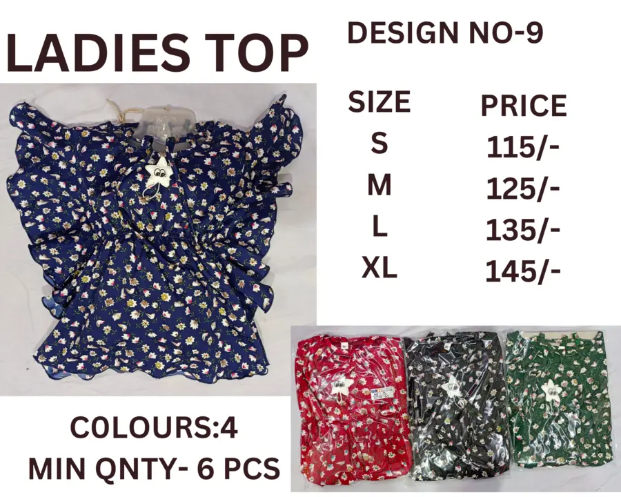 Girls tops  uploaded by business on 10/8/2023