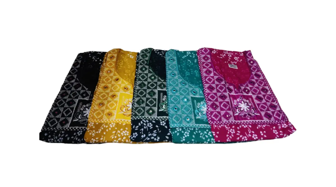 Women Premium Quality Cotton Embroidery nighty  uploaded by KATYAYANI EXPORTS on 10/8/2023