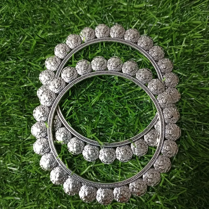 Gean silver bangles  uploaded by TKJ Fashions on 10/8/2023