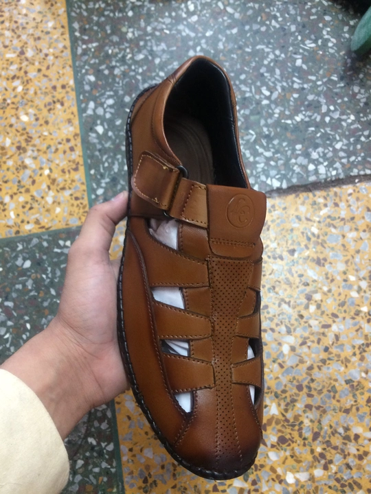 Mens leather Roman sandal.  uploaded by gainternational0562@gmail.com on 10/8/2023