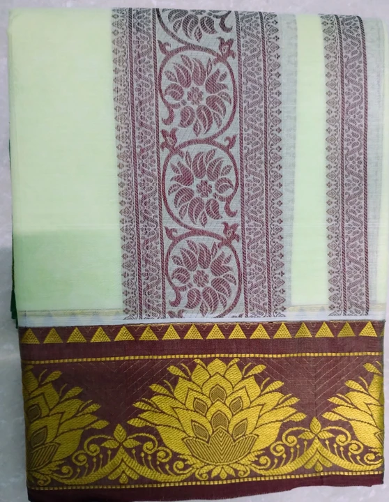 Embossed cotton dhoties  uploaded by BHASKAR TEXTILE on 10/8/2023