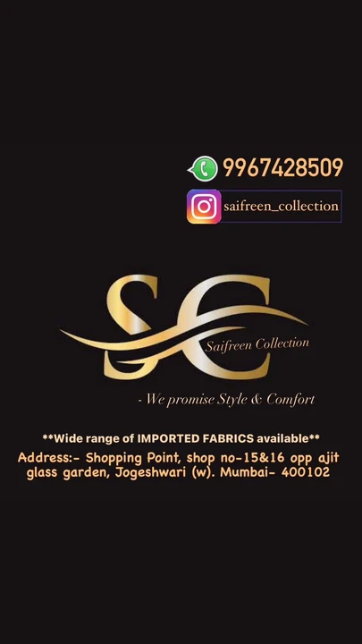 Post image Saifreen collection  has updated their profile picture.
