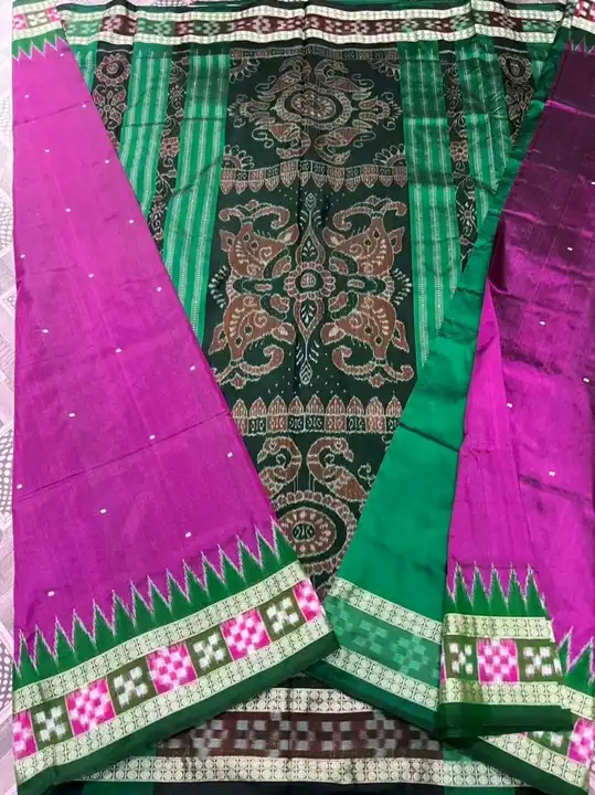 Sambalpuri pata saree  uploaded by Mahavir saree shop on 10/8/2023