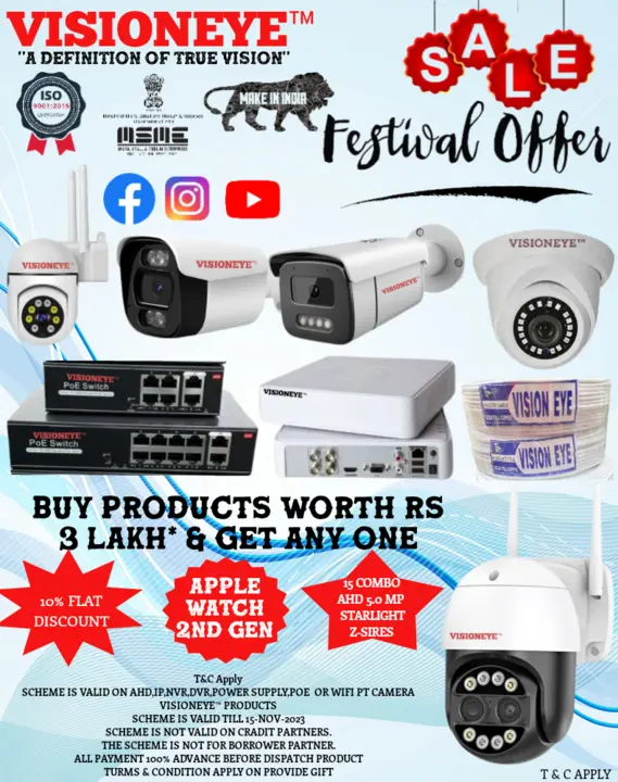 VISIONEYE™ SALE uploaded by L M INFOTECH INDIA on 10/8/2023