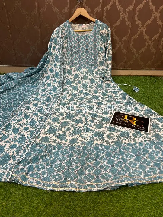 Gown dupatta  uploaded by Ayesha dress collection on 10/8/2023