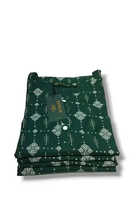 AVASSA Reyon kurtis uploaded by Queens Time Apparels on 10/8/2023