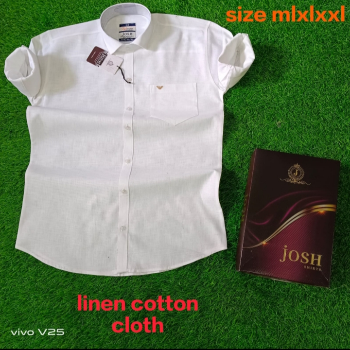 Linen cotton shirt  uploaded by Sakshi collectuon on 10/8/2023