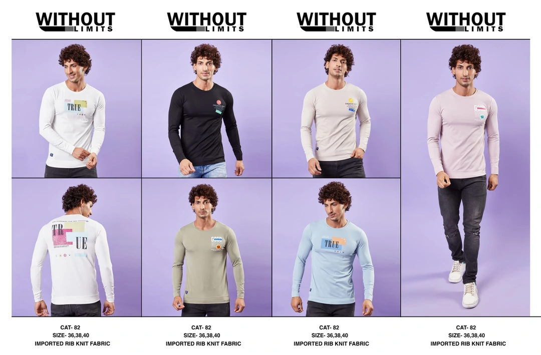 WITHOUT LIMITS Men's Knitted T-shirt  uploaded by business on 10/9/2023