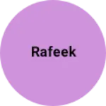 Business logo of Rafeek