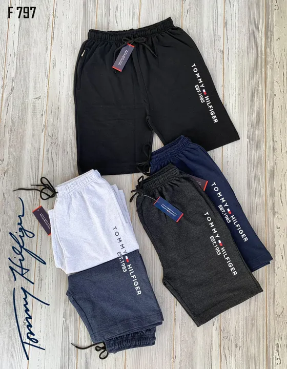 Brand   - *TOMMY* 

Style    - F 797 MENS Zipper SHORTS 

Fabric  -  LOOP KNIT

GSM    -  240

Color uploaded by Yahaya traders on 10/9/2023
