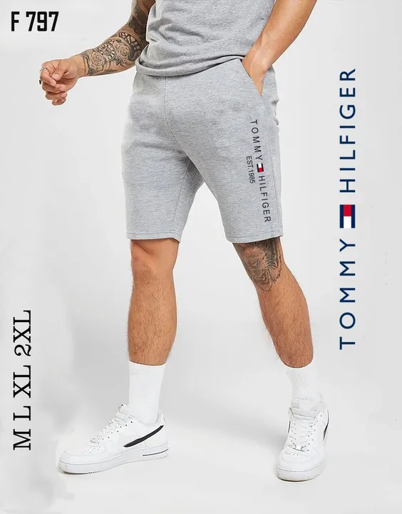 Brand   - *TOMMY* 

Style    - F 797 MENS Zipper SHORTS 

Fabric  -  LOOP KNIT

GSM    -  240

Color uploaded by Yahaya traders on 10/9/2023
