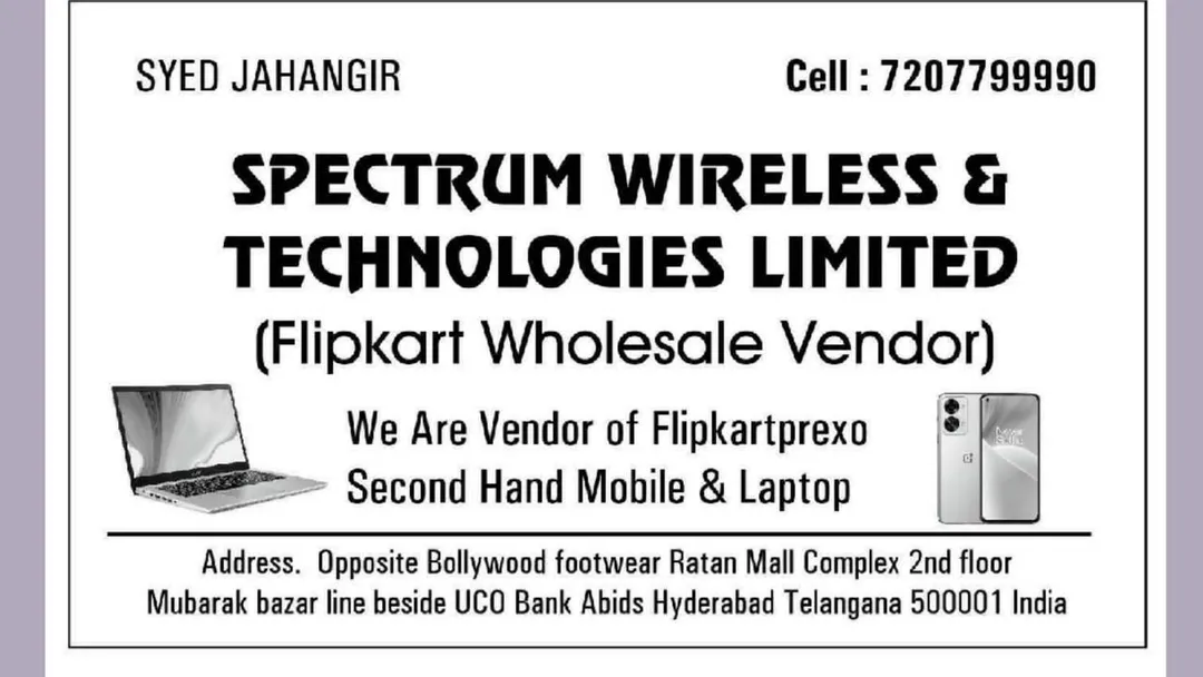Product uploaded by Spectrum wireless & technologies limited  on 10/9/2023