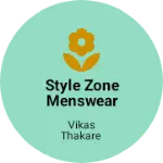 Business logo of Style zone menswear lonkheda