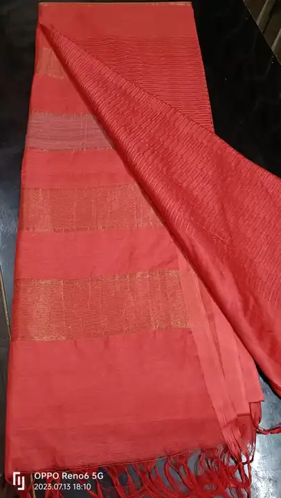 Viscose silk saree uploaded by business on 10/9/2023