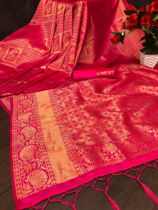 Kanchipuram Soft Silk Sarees beautiful wedding uploaded by Mukesh creation  on 10/9/2023