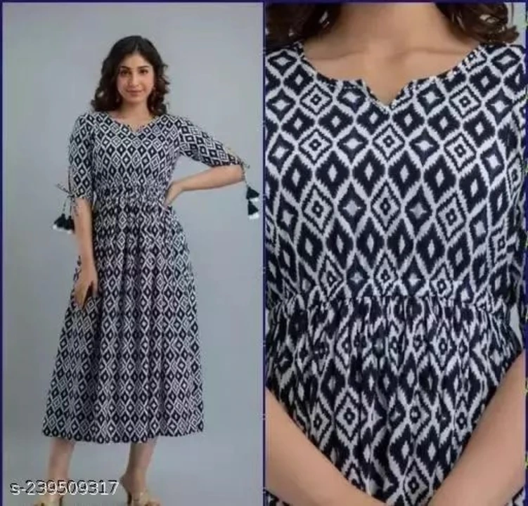 Blue printed kurta  uploaded by business on 10/9/2023