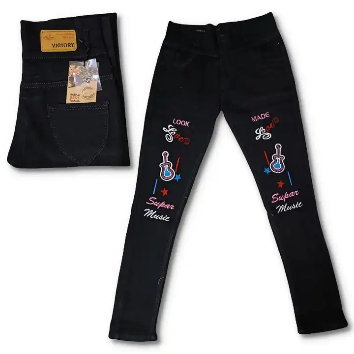 Ladies jeans high waist  uploaded by Victory Export  on 10/9/2023