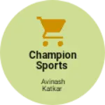 Business logo of Champion sports