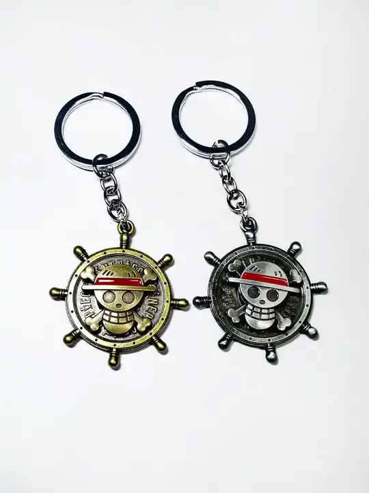 One piece skull spinner Keychain  uploaded by business on 10/9/2023