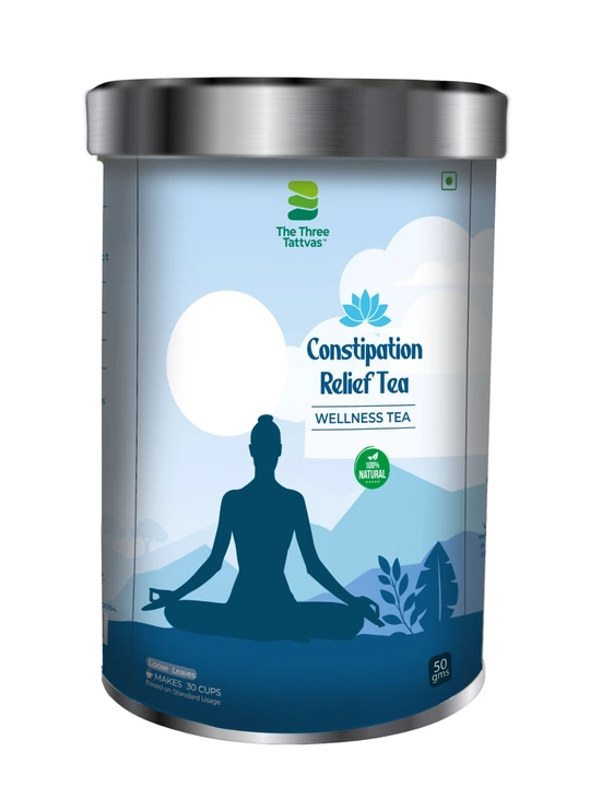 The Three Tattvas Constipation Relief tea 50gms  uploaded by Sri fortune Global on 10/9/2023
