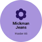 Business logo of Mickman jeans