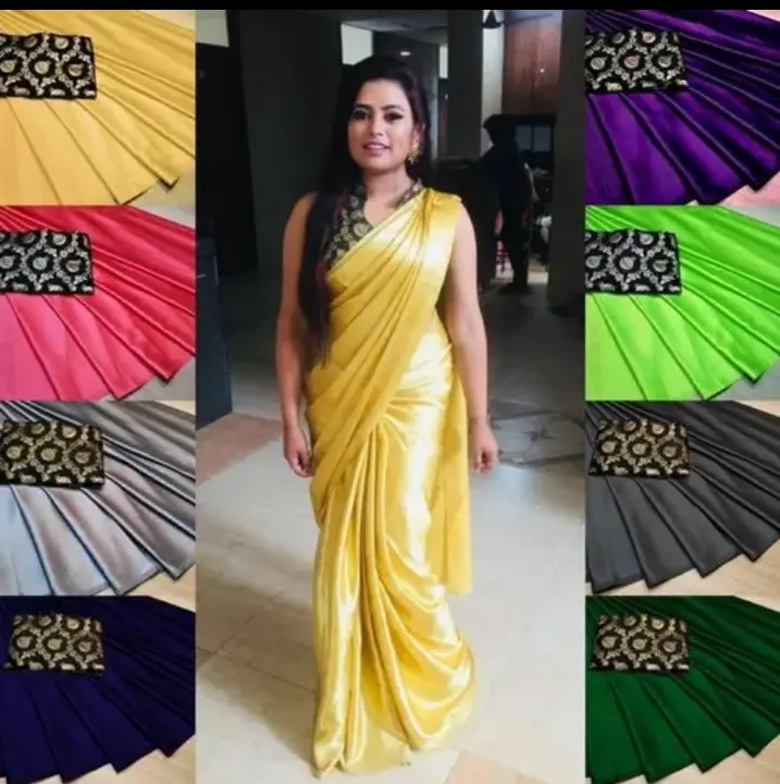 Post image I want 500 pieces of Satin Plain Saree at a total order value of 100000. I am looking for Need wholesale . Please send me price if you have this available.