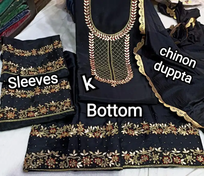 chinon dupatta  uploaded by business on 10/9/2023