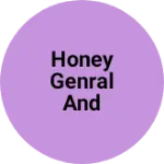 Business logo of Honey Genral and clothes center