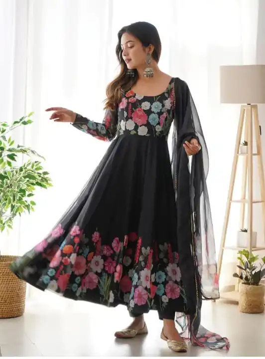 Fancy Anarkali  uploaded by Hari Om Fashion  on 10/9/2023