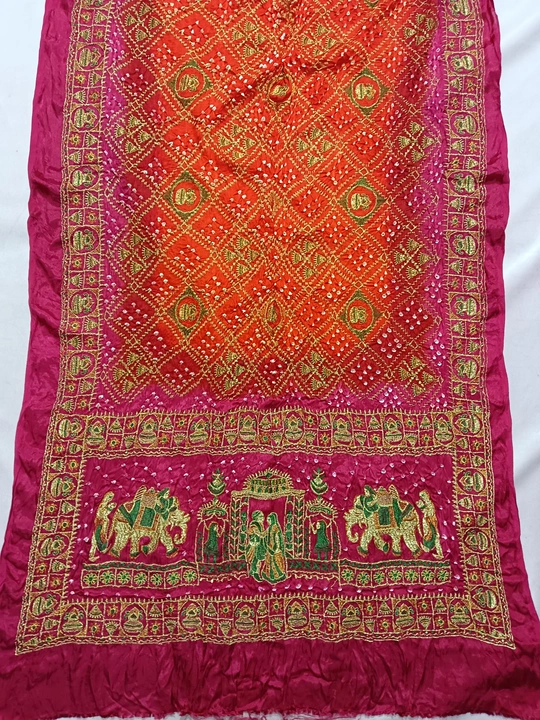 Wrock saree  uploaded by Kachchh Handicrafts-Bidada on 10/9/2023