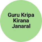 Business logo of Guru kripa kirana janaral store