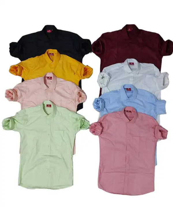 Solid Colour Shirts uploaded by business on 10/10/2023