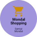 Business logo of Mondal shopping centre