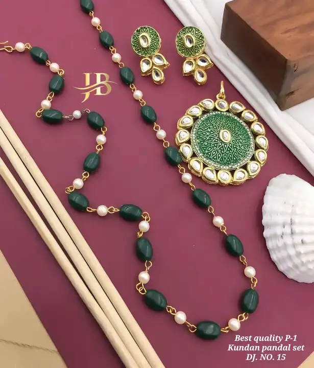 Best quality p_1 Kundan pandal ser 😋  uploaded by Artificial jewellery on 10/10/2023